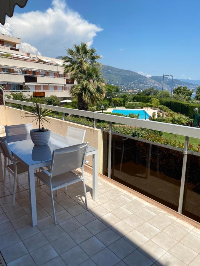 Superbe 2P Vue Mer, Ensoleille, Piscine โรกบรูน-กัป-มาร์แต็ง ภายนอก รูปภาพ